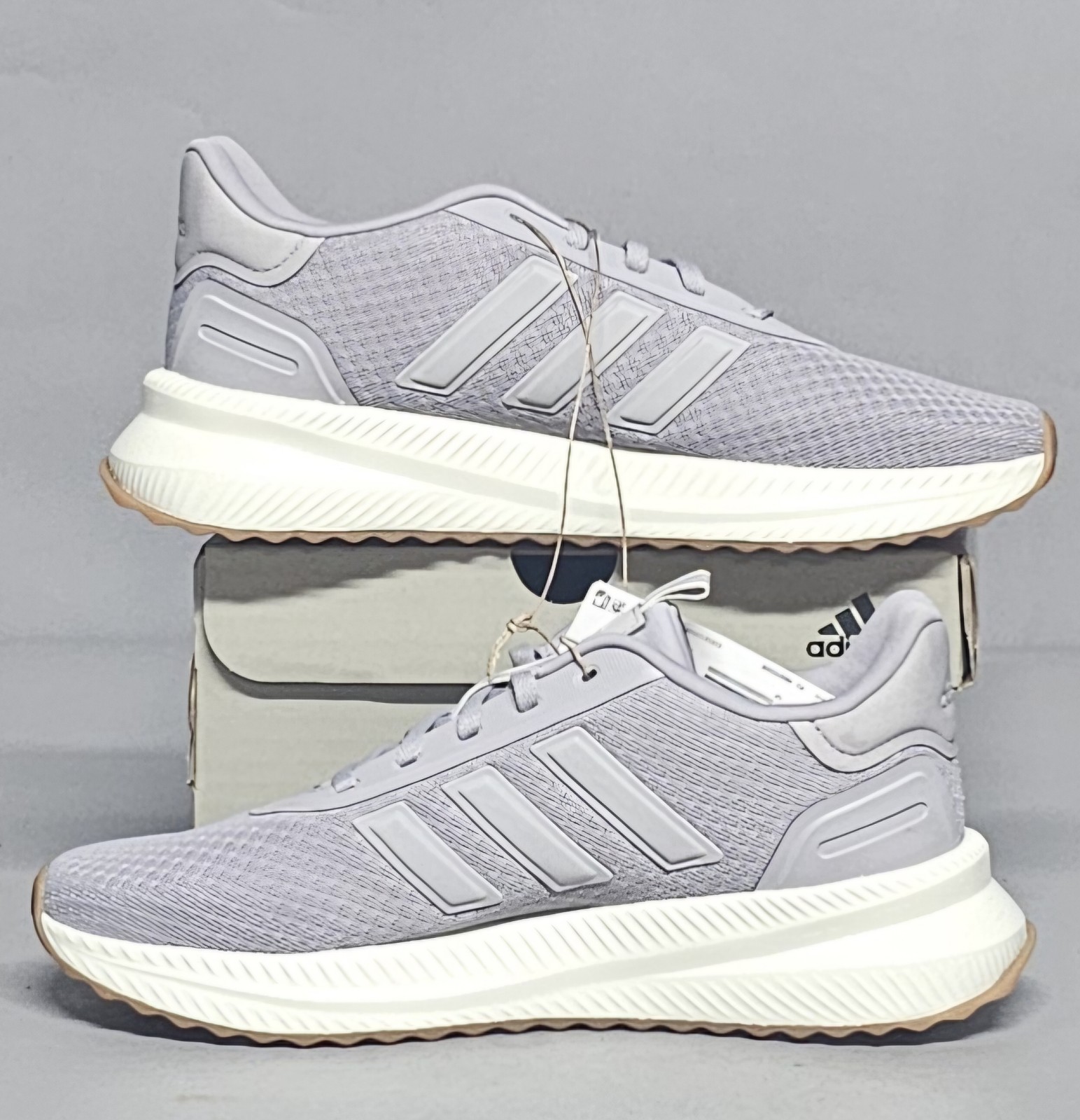 Adidas Womens 8 X_Plr Path Cloudfoam Sneaker Shoes Mesh Top Gray new