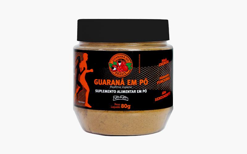 Guaraná em Pó – Contém 80g