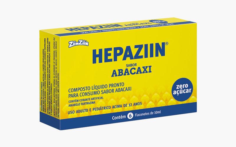 Hepaziin Abacaxi Zero Açúcar Display