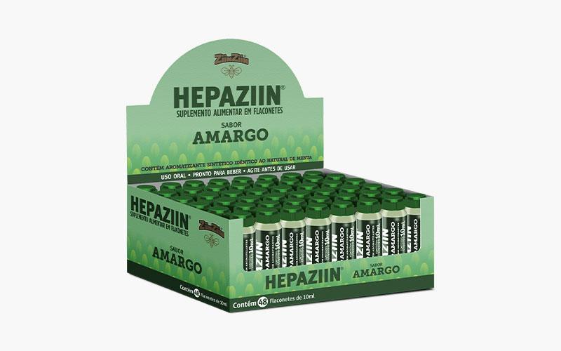 Display Hepaziin Amargo Zero Açucar